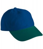 Czapka MB6111 6 PANEL RAVER CAP - 6111_navy_darkgreen_MB Navy / Dark green