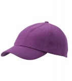 Czapka MB6111 6 PANEL RAVER CAP - 6111_purple_MB Purple