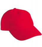 Czapka MB6111 6 PANEL RAVER CAP - 6111_signal_red_MB Signal red