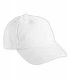 Czapka MB6111 6 PANEL RAVER CAP - 6111_white_MB White