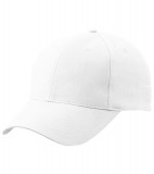 Czapka MB6118 Brushed 6 Panel Cap - 6118_white_MB White