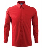 Koszula A 209 SHIRT LONG SLEEVE - 209_07_A Czerwony