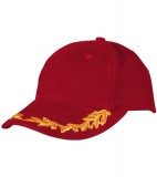 Czapka MB6121 6 Panel Vip Cap - 6121_red_MB Red