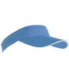 Daszek MB6123 Sandwich Sunvisor - 6123_lightblue_white_MB Light blue / White