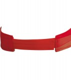 Daszek MB6123 Sandwich Sunvisor - 6123_detale_MB Red / White