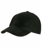 Czapka MB6128 6 Panel Raver Cap Laminated - 6128_black_MB Black