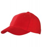 Czapka MB6128 6 Panel Raver Cap Laminated - 6128_signal_red_MB Signal red