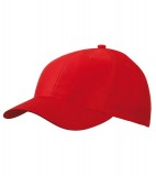 Czapka MB6131 6 Panel Baseball Cap - 6131_signal_red_MB Signal red