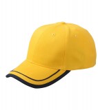 Czapka MB6501 Piping Cap - 6501_goldyellow_navy_MB Gold yellow / Navy