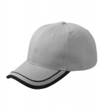 Czapka MB6501 Piping Cap - 6501_grey_black_MB Grey / Black