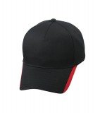 Czapka MB6502 Two Tone Cap - 6502_black_red_MB Black / Red