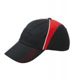 Czapka MB6504 Arrow Cap - 6504_black_red_white_MB Black / Red / White