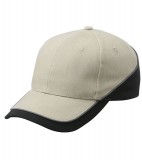 Czapka MB6506 Turbo Piping Cap - 6506_beige_black_darkgrey_MB Beige / Black / Dark grey