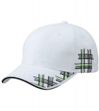 Czapka MB6525 High Frequency Cap - 6525_white_black_limegreen_MB White / Black / Lime green