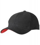 Czapka MB6553 Badge Cap - 6553_black_red_MB Black / Red