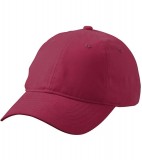 Czapka MB6554 6 Panel Base Cap - 6554_burgundy_MB Burgundy