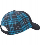 Czapka MB6558 Checked Cap - 6558_black_turquoise_MB Black / Turquosie