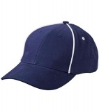 Czapka MB6562 Piping Cap - 6562_navy_white_MB Navy / White