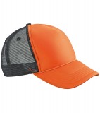 Czapka MB6550 Retro Mesh Cap - 6550_orange_black_MB Orange / Black