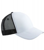 Czapka MB6550 Retro Mesh Cap - 6550_white_black_MB White / Black