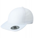 Czapka MB6508 5 Panel Flat Peak Cap - 6508_white_MB White