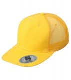 Czapka MB6509 6 Panel Flat Peak Cap - 6509_gold_yellow_MB Gold yellow