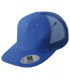 Czapka MB6509 6 Panel Flat Peak Cap - 6509_royal_MB Royal