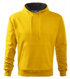 Bluza dresowa A 405 HOODED SWEATER 320 - 405_04 A Żółty  