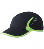 Czapka MB6544 Running Cap 4 Panel - 6544_black_neonyellow_MB Black / Neon yellow