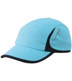 Czapka MB6544 Running Cap 4 Panel - 6544_turquoise_black_MB Turquoise / Black