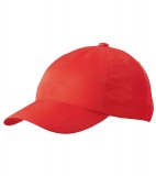 Czapka MB610 Coolmax Cap - 610_red_MB Red