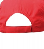 Czapka MB6522 Sportive Cap - 6522_detale_MB Red / Light grey