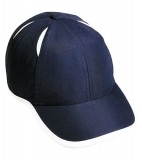 Czapka MB6156 Micro-Edge Sports Cap - 6156_navy_white_MB Navy / White