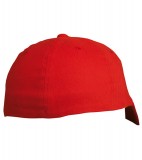 Czapka MB6186 coldblack Flexfit Cap  - 6186_detale_MB Red