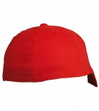 Czapka MB 6184 Flexfit Flatpeak Cap - 6184_detale_MB Red