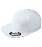 Czapka MB 6184 Flexfit Flatpeak Cap - 6184_white_MB White