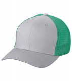 Czapka MB6189 Flexfit Mesh Cap - 6189_grey_green_MB Grey / Green