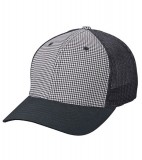 Czapka MB6189 Flexfit Mesh Cap - 6189_pepita_black_MB Pepita / Black