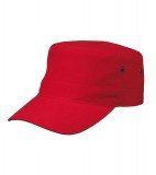 Czapka MB095 MILITARY CAP - 095_red_MB Red