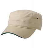 Czapka MB6555 Military Sandwich Cap - 6555_khaki_darkgreen_MB Khaki / Dark green