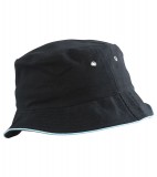 Kapelusz MB012 Fishrman Piping Hat - 012_black_mint_MB Black / Mint