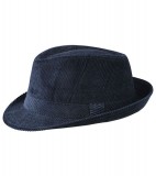 Czapka MB6539 Cord Hat - 6539_navy_MB Navy