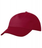 Czapka MB001 5 Panel Promo Cap lightly laminated - 001_wine_MB Wine