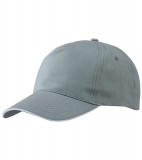 Czapka MB6552 Promo Sandwich Cap - 6552_darkgrey_white_MB Dark grey / White