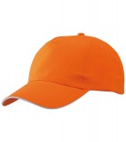 Czapka MB6552 Promo Sandwich Cap - 6552_orange_white_MB Orange / White