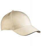 Czapka MB035 5 Panel Sandwich Cap - 035_natural_navy_MB Natural / Navy