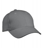 Czapka MB091 Panel Cap heavy Cotton - 091_darkgrey_MB Dark grey