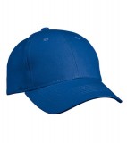 Czapka MB091 Panel Cap heavy Cotton - 091_royal_MB Royal