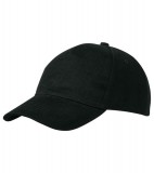 Czapka MB092 5 Panel Cap heavy Cotton  - 092_black_MB Black