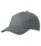 Czapka MB092 5 Panel Cap heavy Cotton  - 092_darkgrey_MB Dark grey